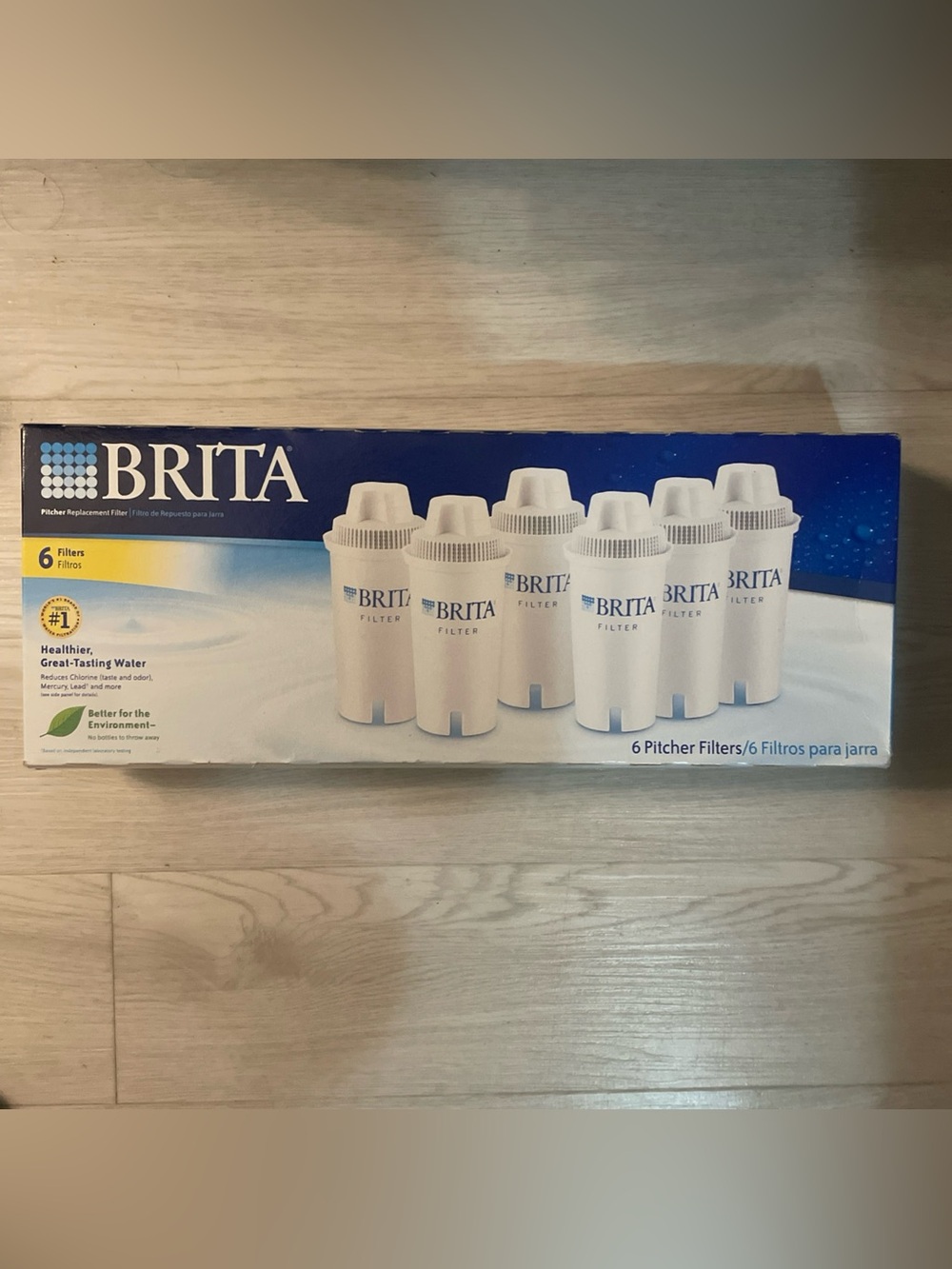 NIB Brita 6Ct  Filter Replacement Fits All Brita Filters Pitchers & Dispensers